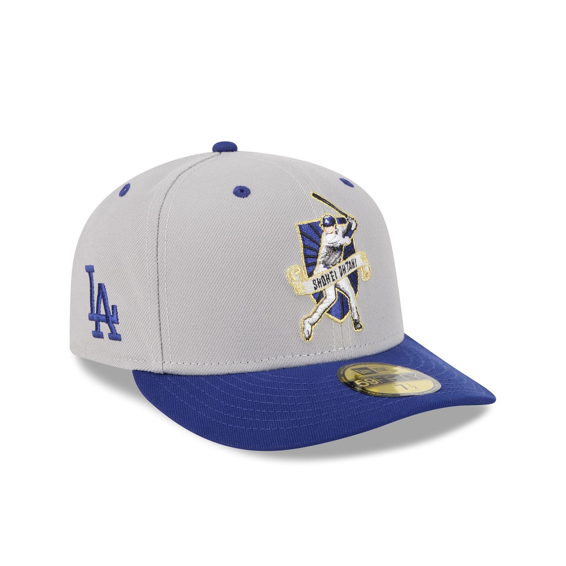 Los Angeles Dodgers Shohei Ohtani Gray 59FIFTY Fitted Hat