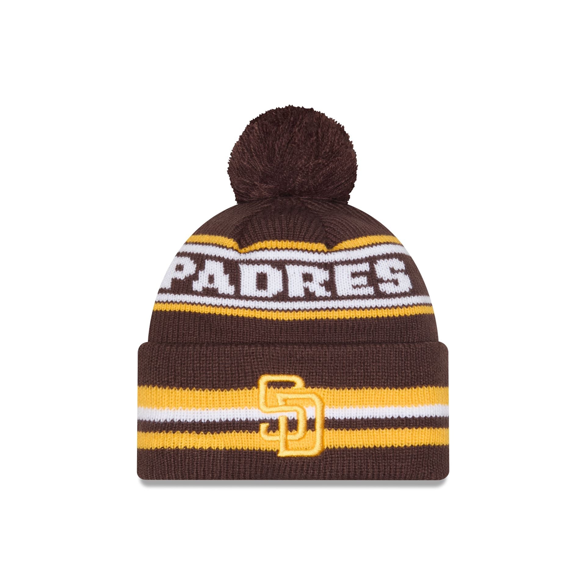 San Diego Padres Classic Pom Knit Hat