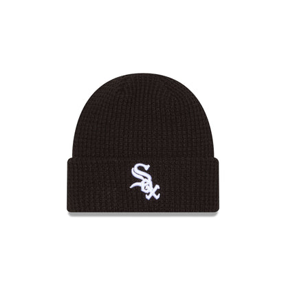 Chicago White Sox Waffle Stitch Knit Beanie Hat