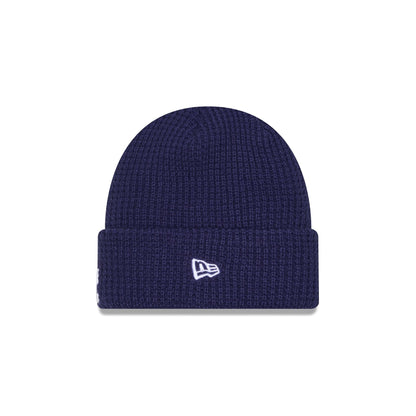 Los Angeles Dodgers Waffle Stitch Knit Beanie Hat