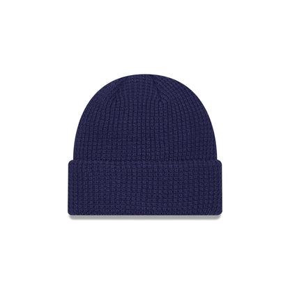 Los Angeles Dodgers Waffle Stitch Knit Beanie Hat