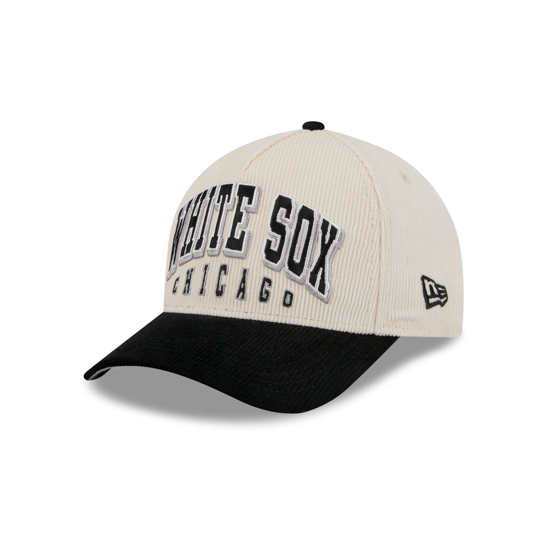 Chicago White Sox Stacked Corduroy 9FORTY M-Crown A-Frame Snapback Hat