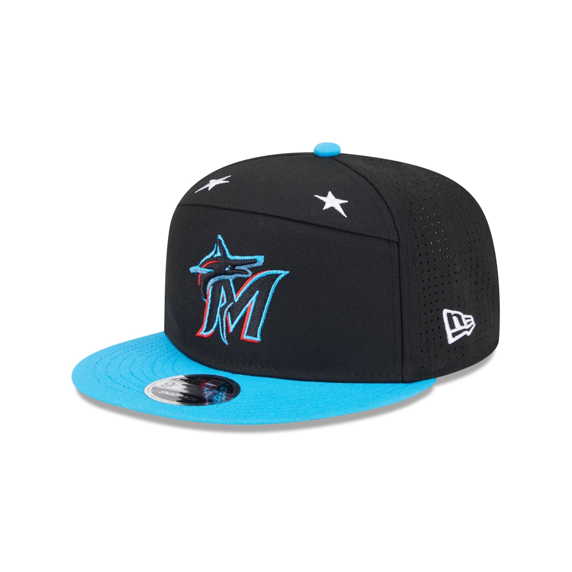Miami Marlins 2025 All-Star Game Split Panel 9FIFTY Snapback Hat
