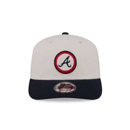 Atlanta Braves Loyal Corduroy 9SEVENTY Stretch-Snap Hat