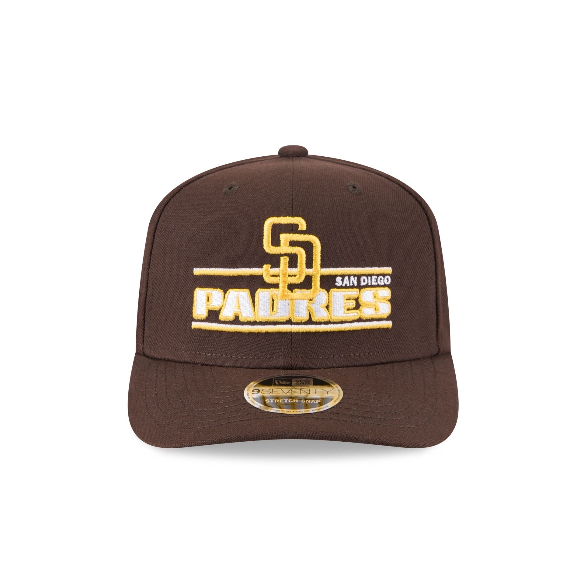 San Diego Padres Stated 9SEVENTY Stretch-Snap Hat