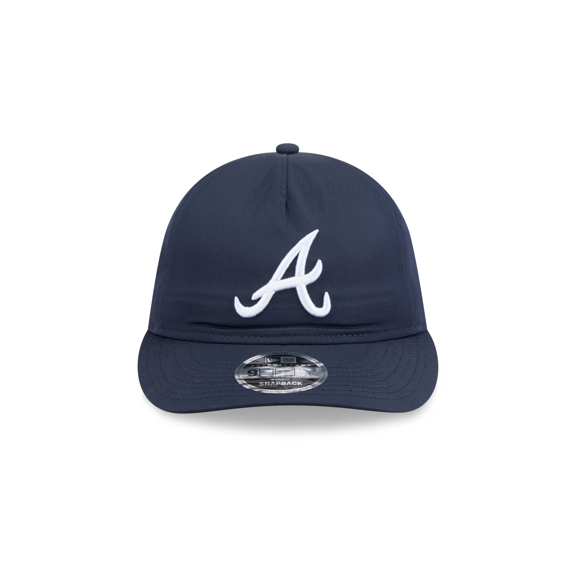 Atlanta Braves Nylon Retro Crown 9FIFTY A-Frame Snapback Hat