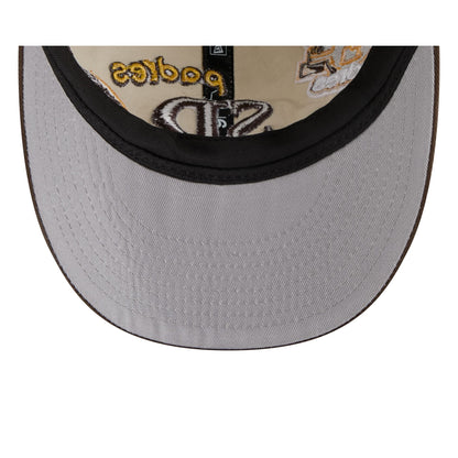 San Diego Padres Scattered Patches Retro Crown 9FIFTY Snapback Hat