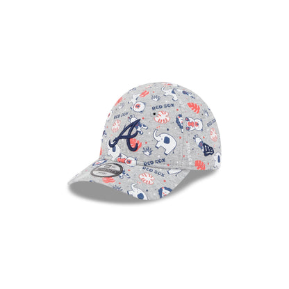 Atlanta Braves Kids Animal 9TWENTY Adjustable Hat