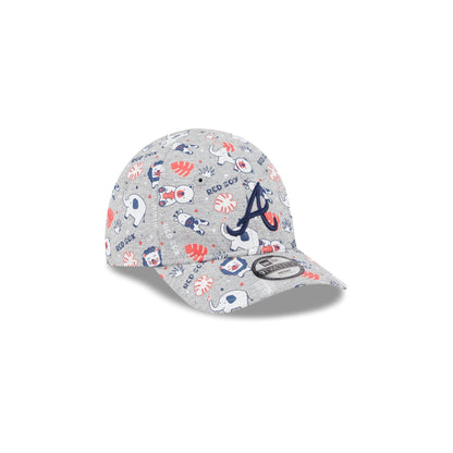 Atlanta Braves Kids Animal 9TWENTY Adjustable Hat