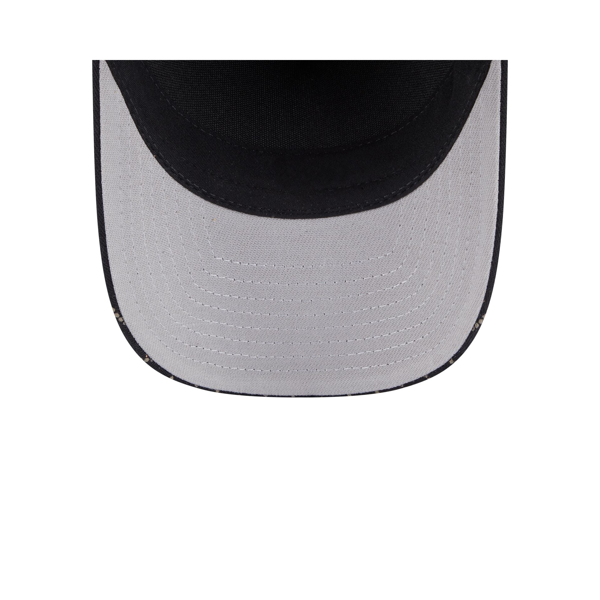 Los Angeles Dodgers Dotted Pinstripe 9FORTY M-Crown A-Frame Adjustable Hat