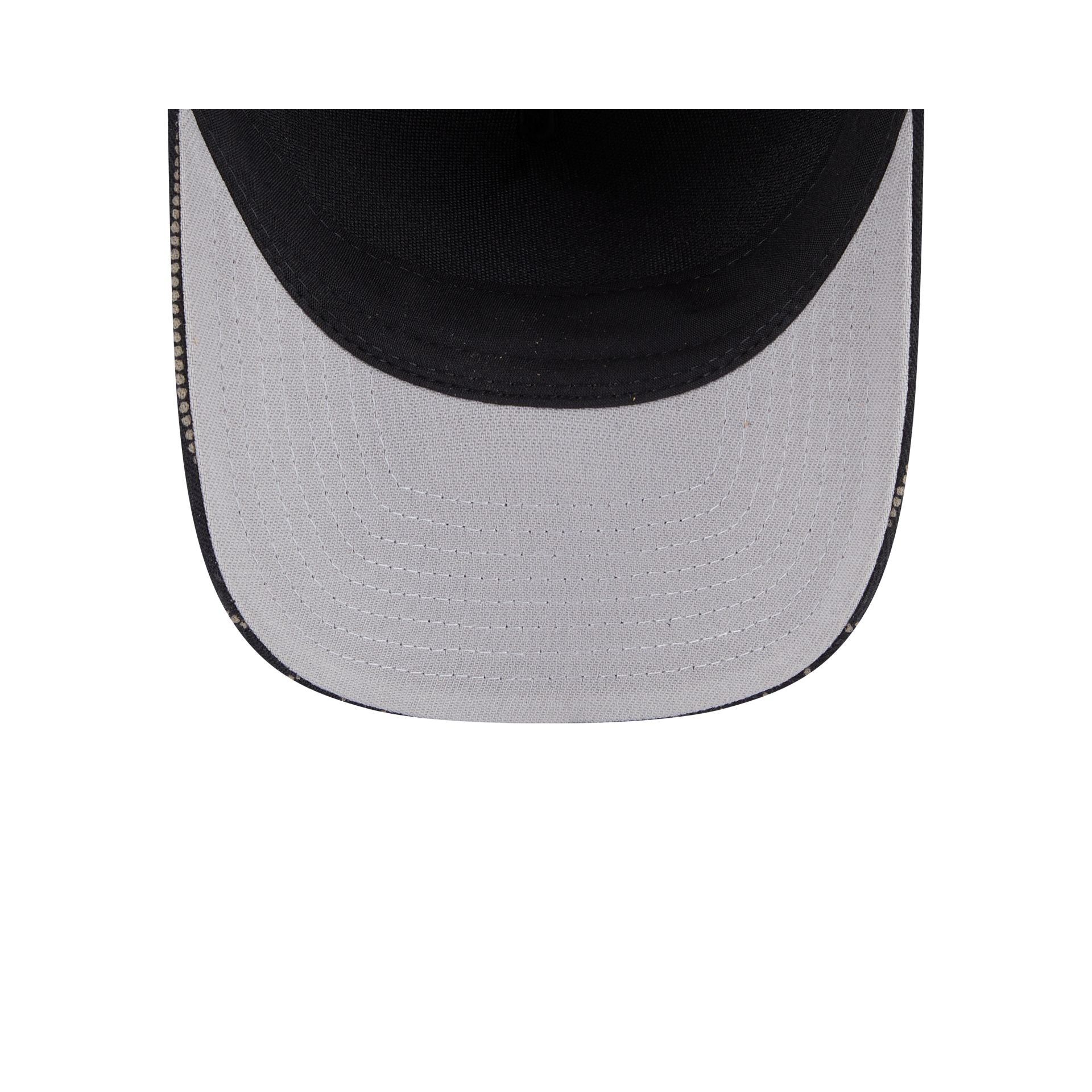 Miami Marlins Dotted Pinstripe 9FORTY M-Crown A-Frame Adjustable Hat