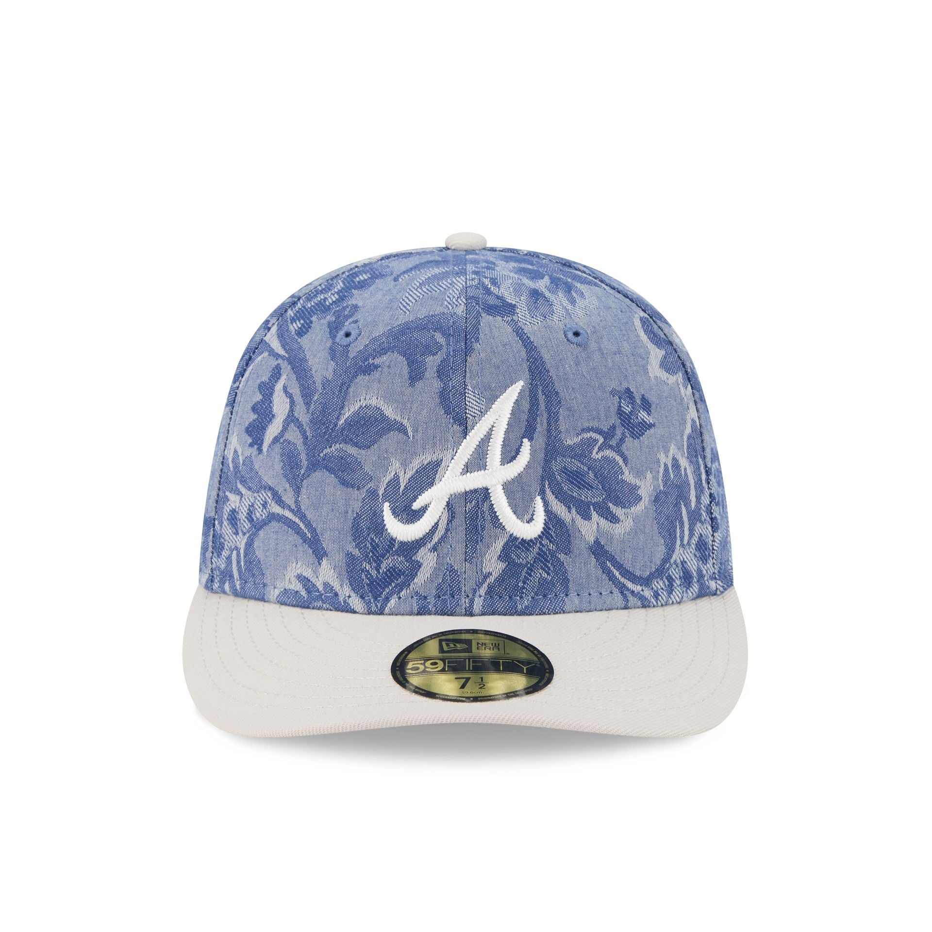 Atlanta Braves Two-Tone Denim 59FIFTY Fitted Hat