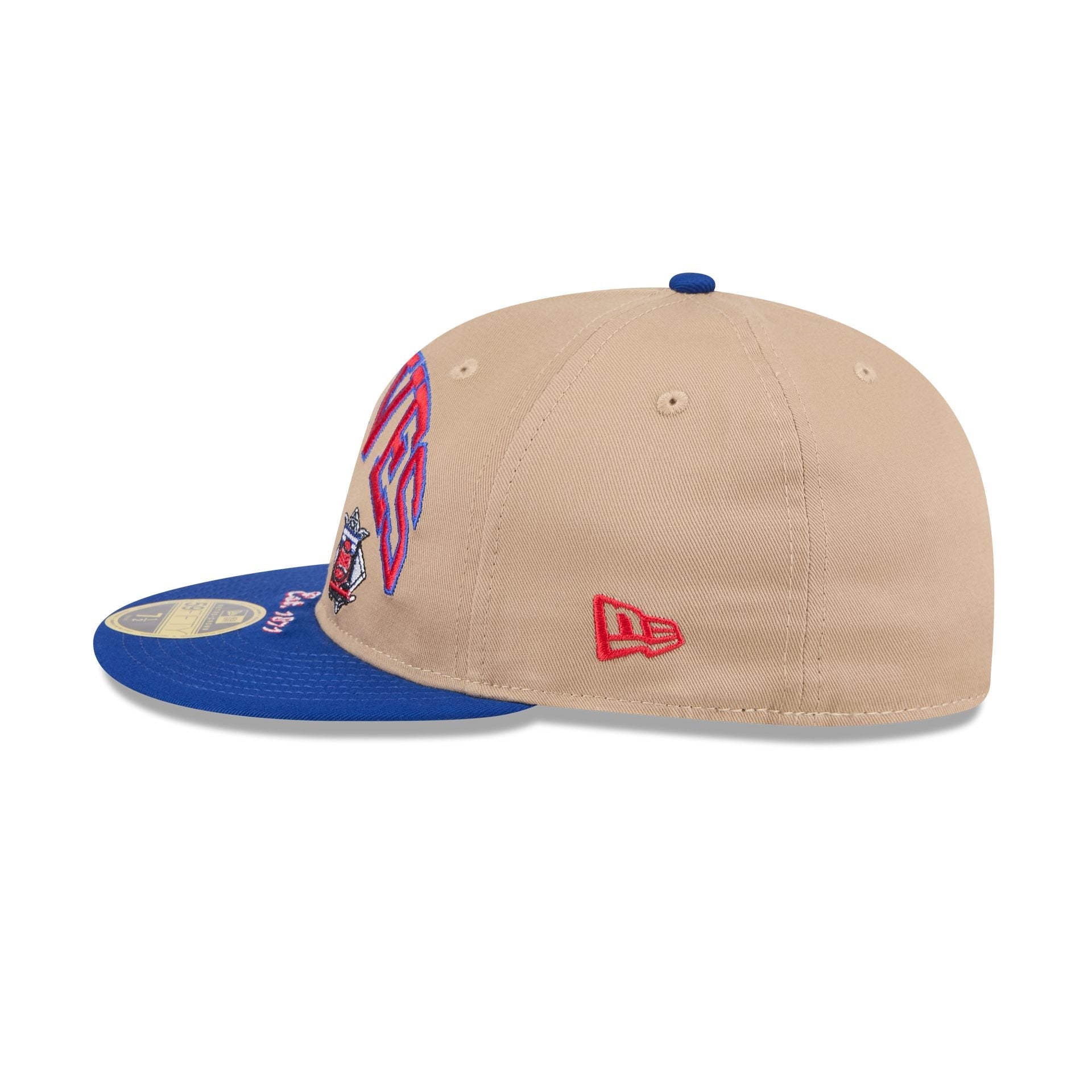 Atlanta Braves Camel Retro Crown 59FIFTY Fitted Hat