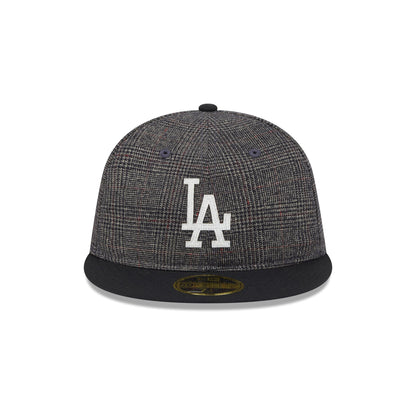 Los Angeles Dodgers Plaid Retro Crown 59FIFTY Fitted Hat