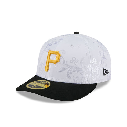 Pittsburgh Pirates Floral Shine Low Profile 59FIFTY Fitted Hat