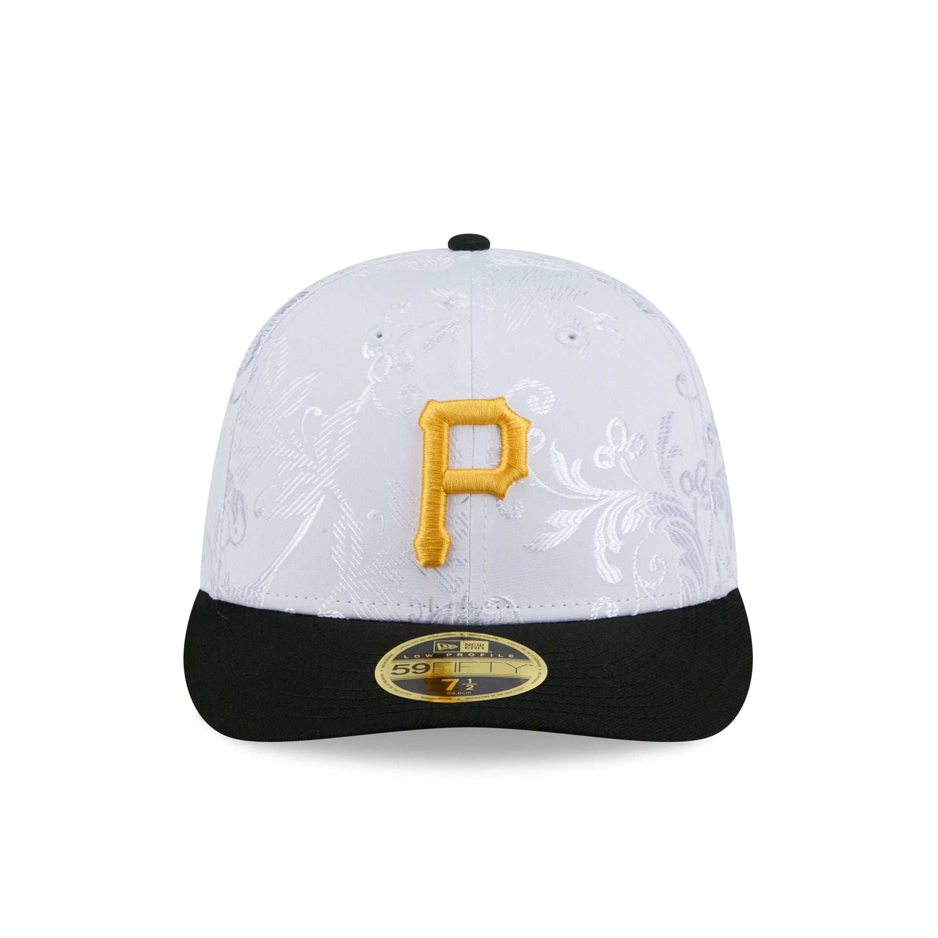 Pittsburgh Pirates Floral Shine Low Profile 59FIFTY Fitted Hat