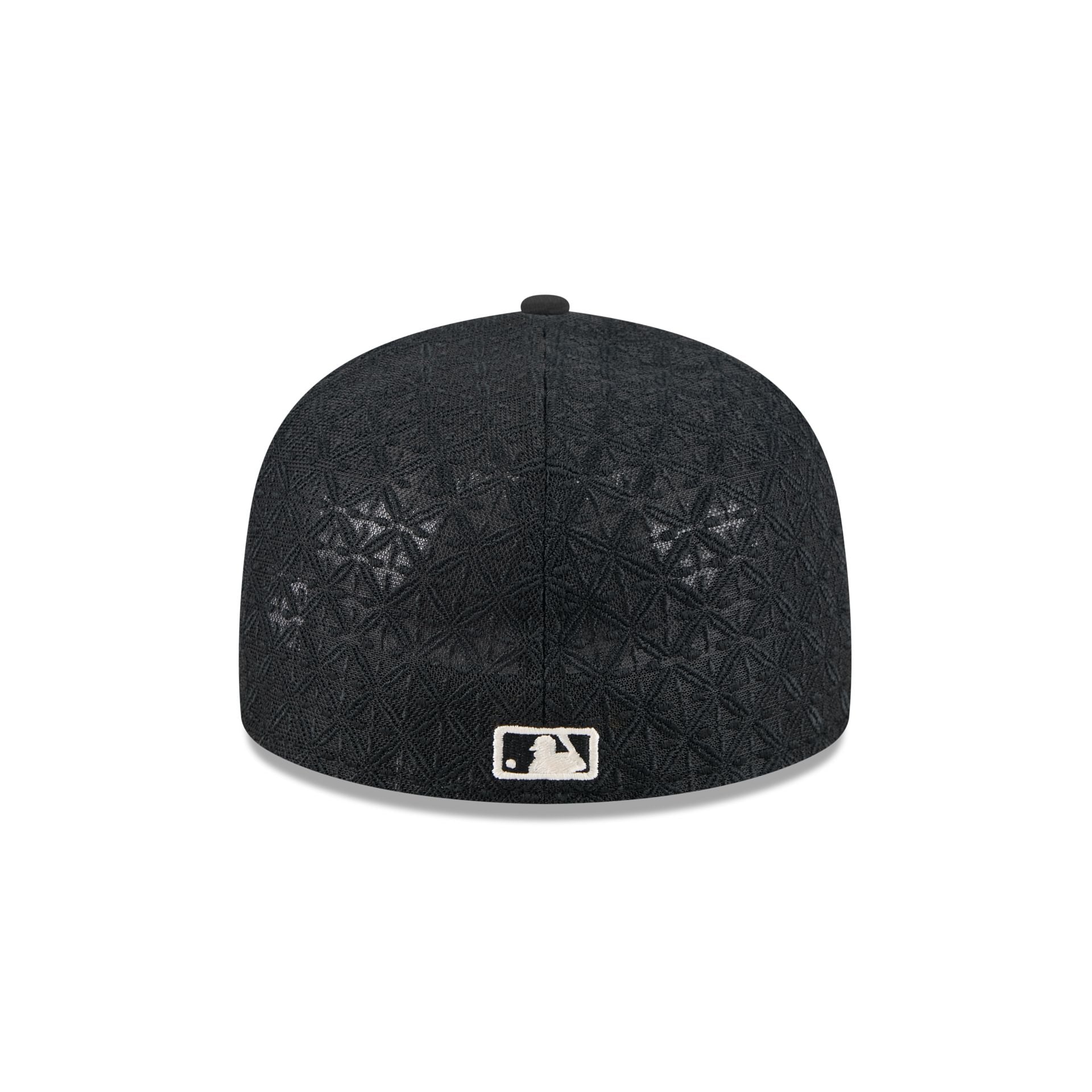 Atlanta Braves Black Mesh 59FIFTY A-Frame Fitted Hat