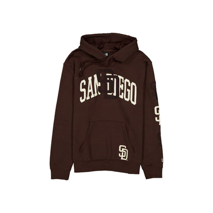 San Diego Padres Overlay Brown Hoodie