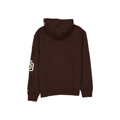 San Diego Padres Overlay Brown Hoodie