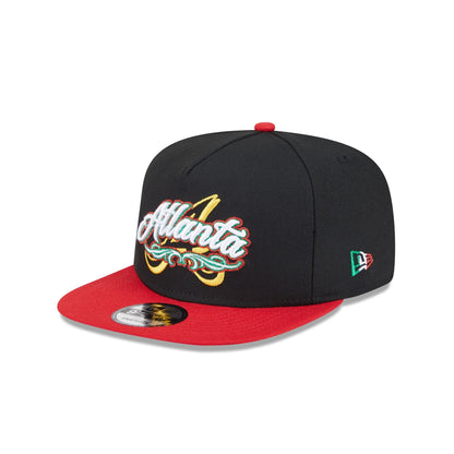 Atlanta Braves City Script 9FIFTY A-Frame Snapback Hat