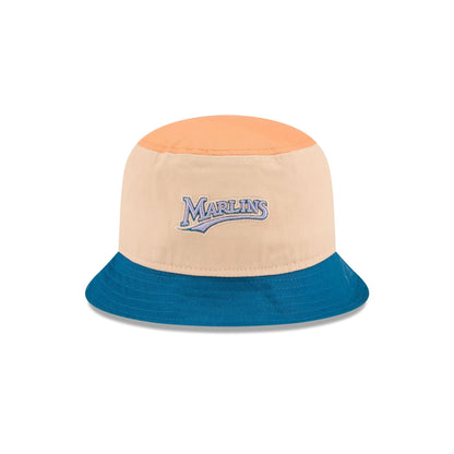 Miami Marlins Mango Mocha Bucket Hat