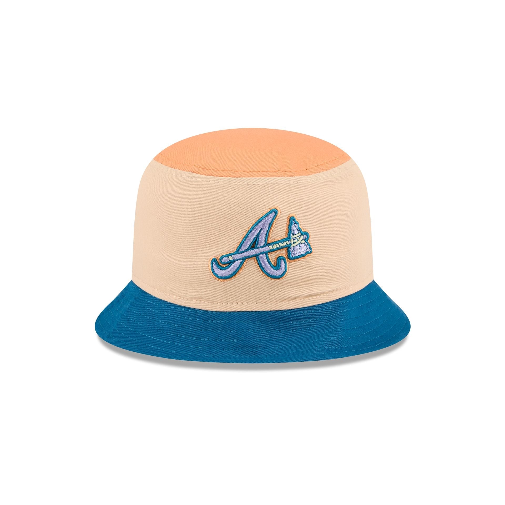 Atlanta Braves Mango Mocha Bucket Hat
