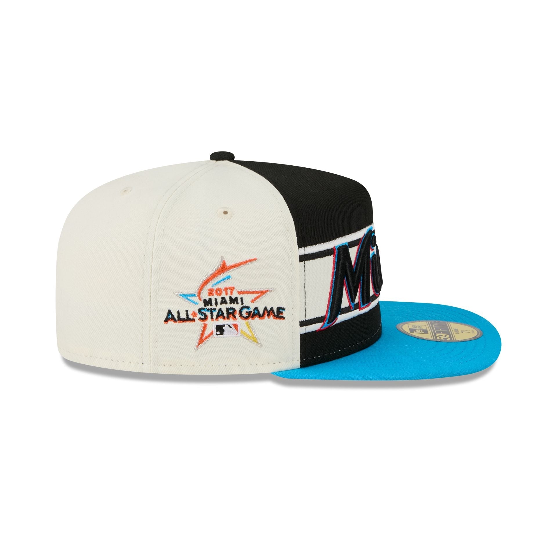 Miami Marlins Summer Derby 59FIFTY A-Frame Fitted Hat