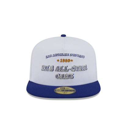 Los Angeles Dodgers Summer Derby White 59FIFTY A-Frame Fitted Hat
