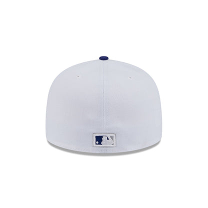 Los Angeles Dodgers Summer Derby White 59FIFTY A-Frame Fitted Hat