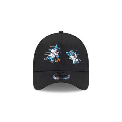 Miami Marlins Generation Mascots 9FORTY A-Frame Trucker Hat