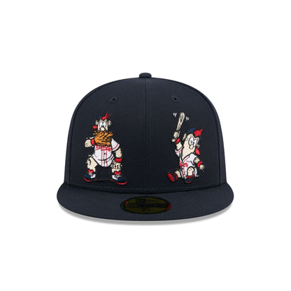 Atlanta Braves Generation Mascots 59FIFTY Fitted Hat