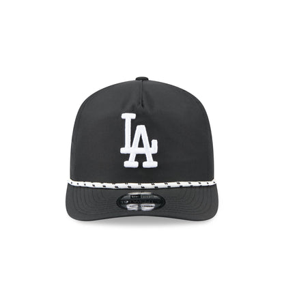 Los Angeles Dodgers Black and White Rope 19TWENTY Snapback Hat
