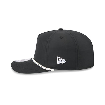 Los Angeles Dodgers Black and White Rope 19TWENTY Snapback Hat