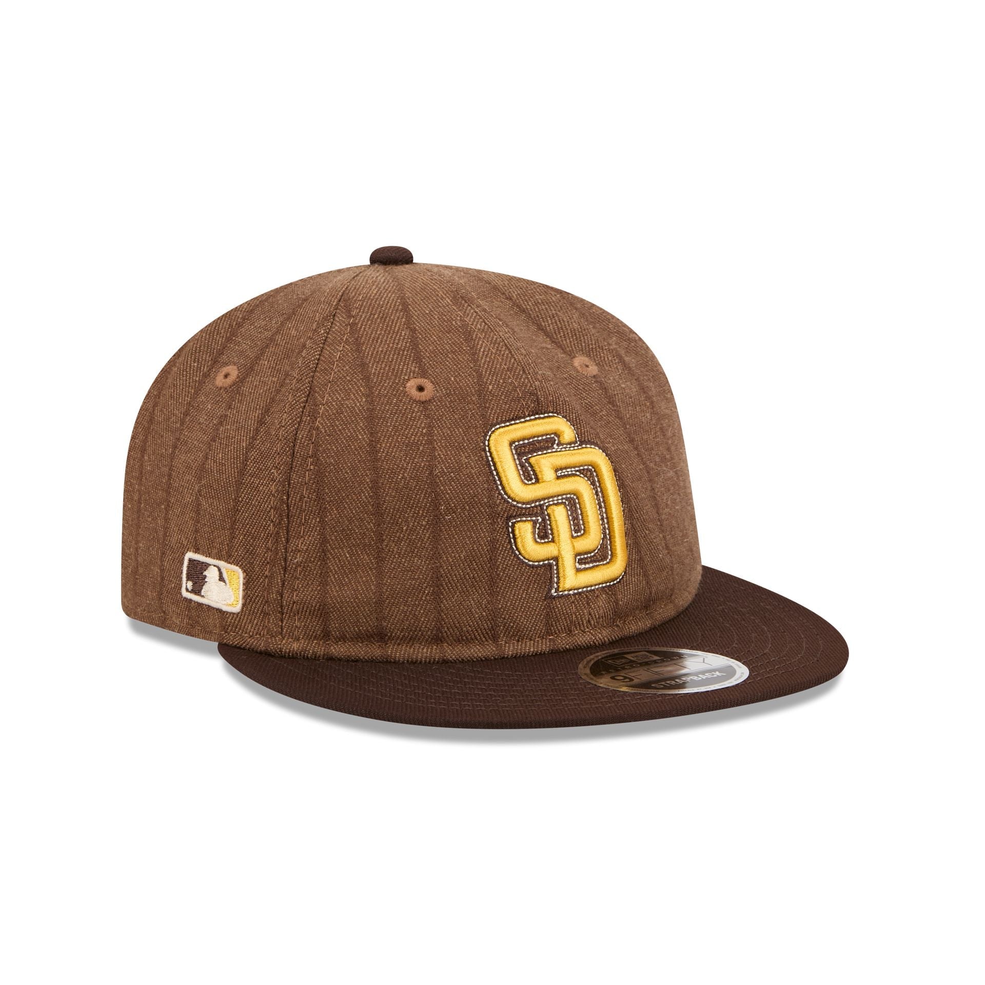San Diego Padres Three Looms Wool Pinstripe Retro Crown 9FIFTY Adjustable Hat