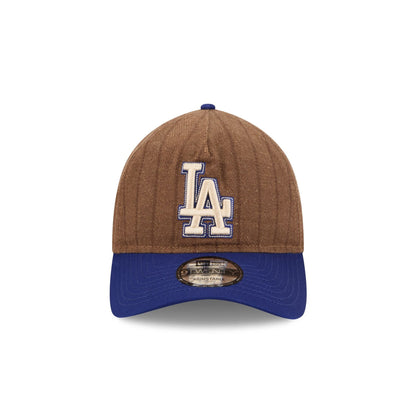 Los Angeles Dodgers Three Looms Wool Pinstripe 9TWENTY A-Frame Adjustable Hat