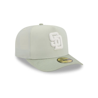 San Diego Padres Crinkle 59FIFTY A-Frame Fitted Hat