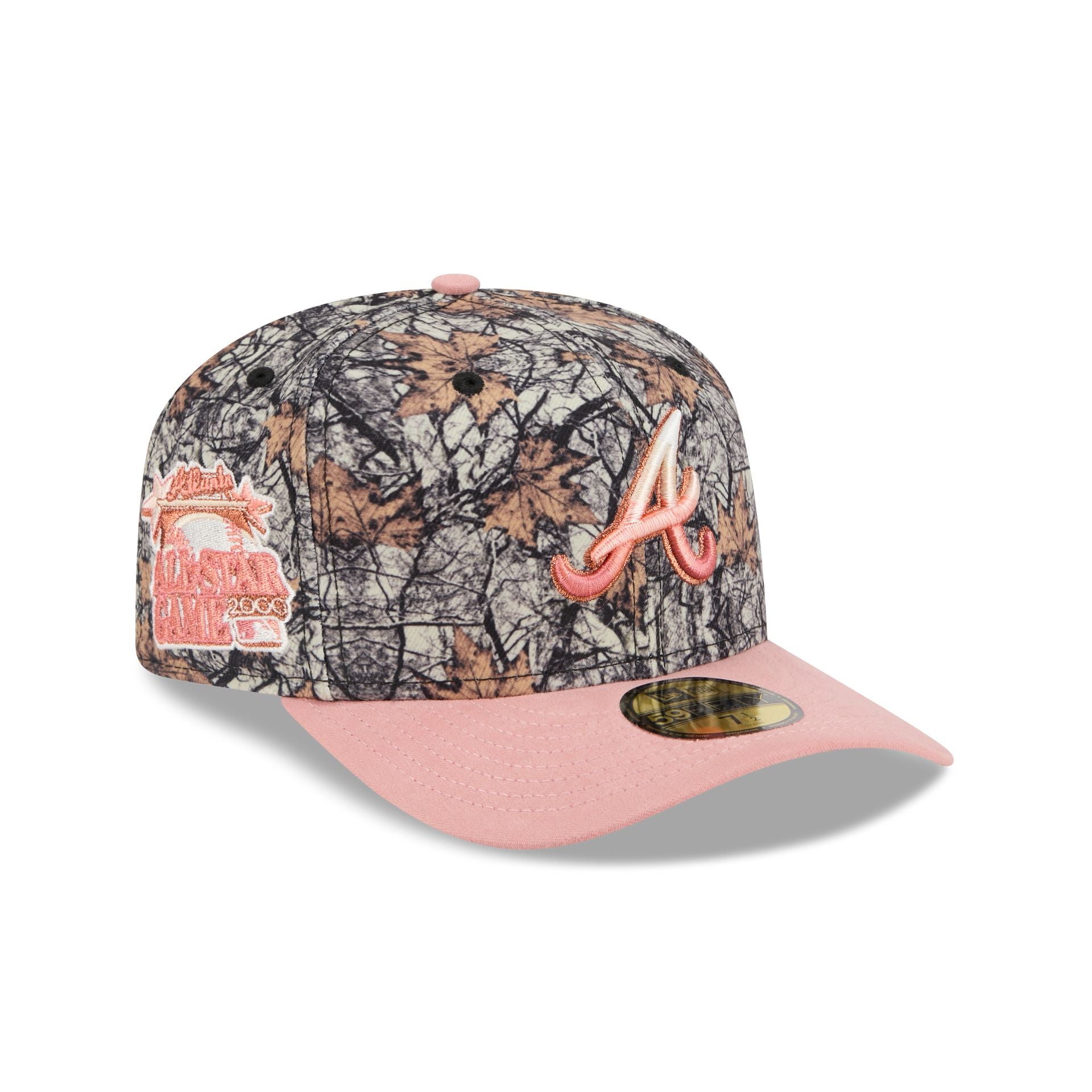 Just Caps Gradient Camo Atlanta Braves 59FIFTY Fitted Hat