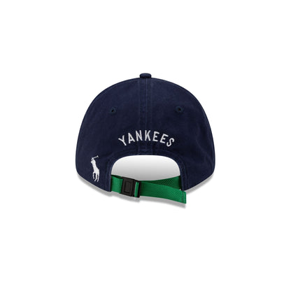 Ralph Lauren x New York Yankees Navy Long Bill 9FORTY Adjustable Hat