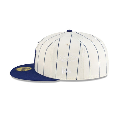 Diet Starts Monday x Los Angeles Dodgers Pinstripe 59FIFTY Fitted Hat
