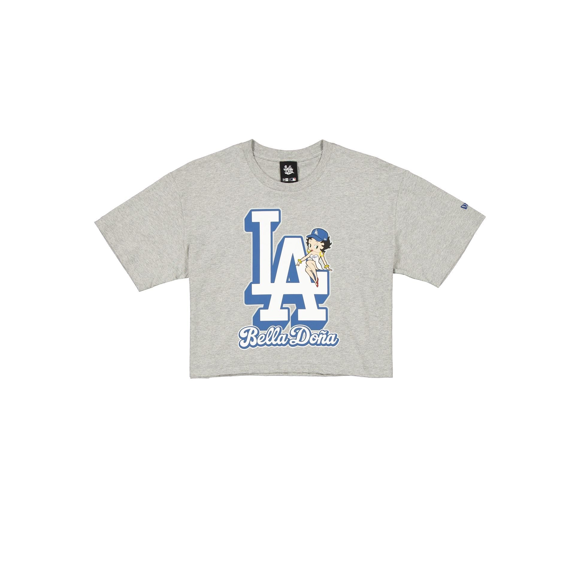 Bella Doña x Betty Boop x Los Angeles Dodgers Women's Boxy T-Shirt