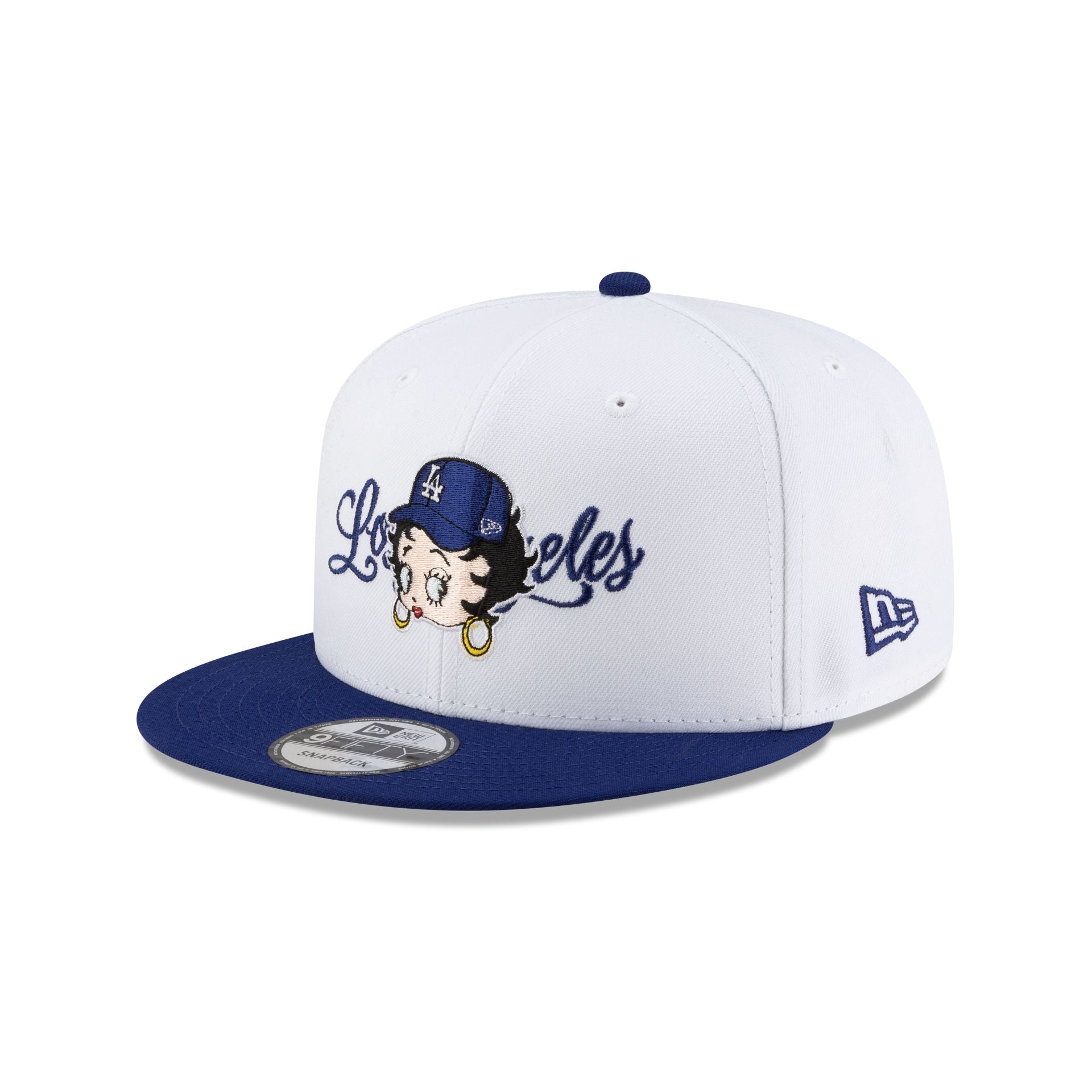 Bella Doña x Betty Boop x Los Angeles Dodgers 9FIFTY Snapback Hat