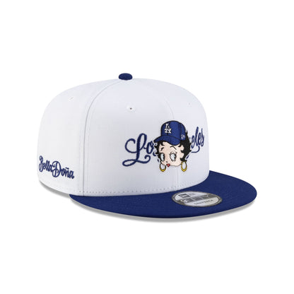 Bella Doña x Betty Boop x Los Angeles Dodgers 9FIFTY Snapback Hat