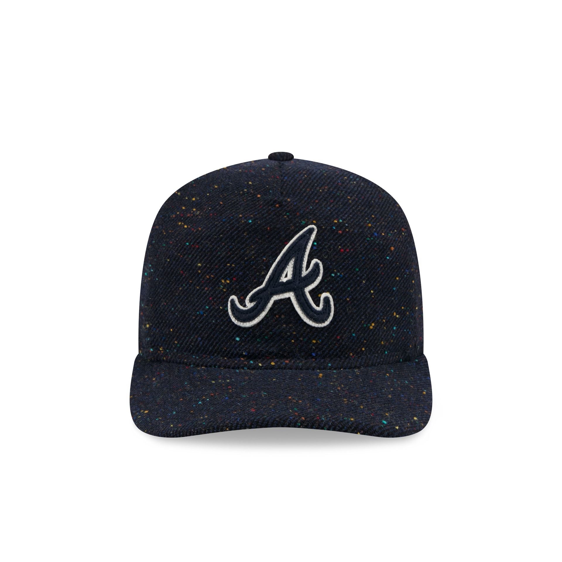 Atlanta Braves Three Looms Speckled Wool 19TWENTY Adjustable Hat