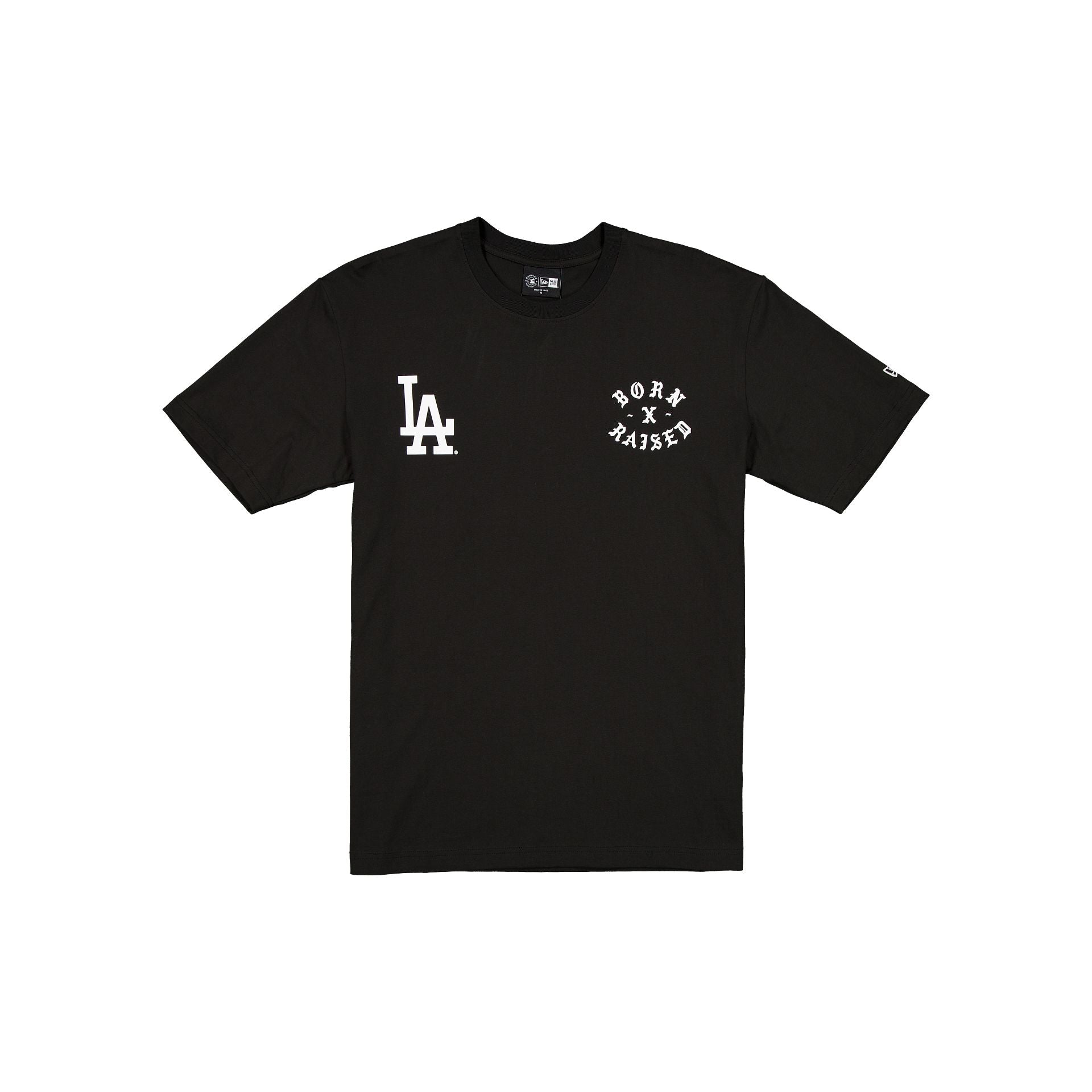 Born x Raised x Los Angeles Dodgers Black T-Shirt