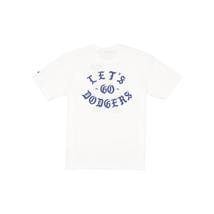 Born x Raised x Los Angeles Dodgers White T-Shirt
