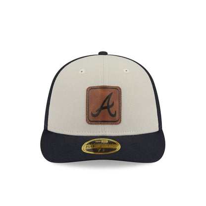 Atlanta Braves Quilted Low Profile 59FIFTY Fitted Hat