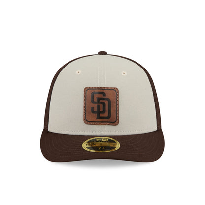 San Diego Padres Quilted Low Profile 59FIFTY Fitted Hat