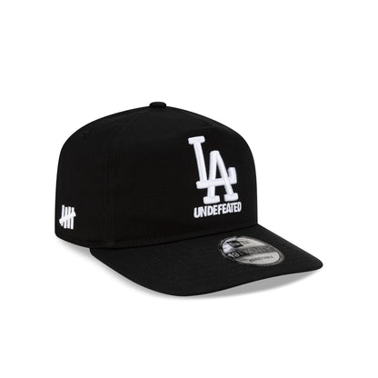 Undefeated x Los Angeles Dodgers Stacked Black 19TWENTY Adjustable Hat