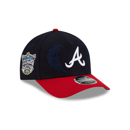 Warren Lotas x Atlanta Braves 9FORTY M-Crown A-Frame Snapback Hat