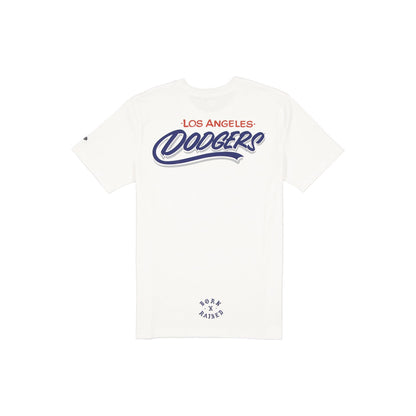 Born x Raised x Los Angeles Dodgers Basic White T-Shirt